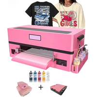 Imprimante DTF automatique de haute qualité, neuve, machine d'impression de t-shirts, encre pigmentée, imprimante DTF XP600 avec four