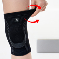 Genouillères de sport pour enfants KKN personnalisables, anti-chute, pour basketball et football, avec coussinets épaissis et protection des articulations.