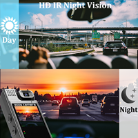 Caméscope portable L9WIFI HD avec écran latéral, caméra de poche, vision nocturne, caméra sportive, contrôle sans fil par application pour les réunions en extérieur