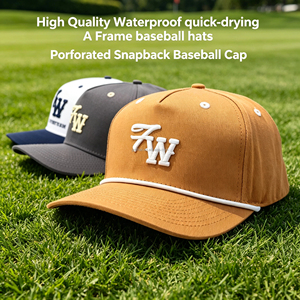 Casquette de baseball en coton personnalisée avec logo brodé 3D pour équipes scolaires et sportives, style décontracté, coloris variés, pour la vente en gros - Product Image 1