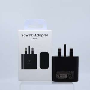 Adaptateur secteur USB C 25W Super <span class=keywords><strong>Rapide</strong></span> pour le Royaume-Uni, <span class=keywords><strong>chargeur</strong></span> <span class=keywords><strong>rapide</strong></span> PD 3.0 TYPE C pour <span class=keywords><strong>Samsung</strong></span> <span class=keywords><strong>Note</strong></span> <span class=keywords><strong>10</strong></span>/<span class=keywords><strong>Note</strong></span> 20S21 S22 - Product Image 2