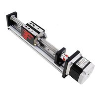 Table de guidage linéaire FSL40 V2.0 avec vis à billes, actionneur de mouvement CNC linéaire avec moteur pas à pas Nema 23, course de 150 mm