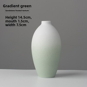Jingdezhen Slightly Imperfect <strong>Small</strong> <strong>Vase</strong> Ornament for Living Room Flower Arrangement Minimalist Modern Tabletop Decoration - Product Image 6