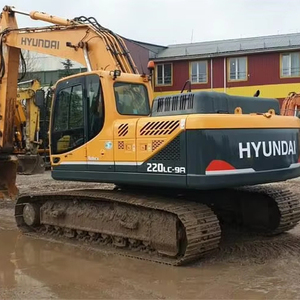 Excavatrice d'occasion Hyundai 220 de 22 tonnes 220lc-9s de Corée du Sud avec composants de base moteur et moteur à vendre - Product Image 1
