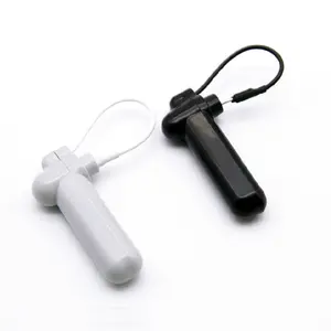 Mini EAS Detacher Tag 58KHz Frequency ABS Material Smooth Lanyard Hard Tag for Clothing Shop and Supermarket Security