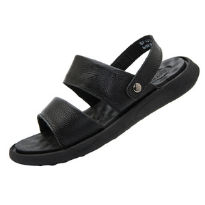 Sandalias 2 en 1 de Cuero Genuino para Hombre, Verano 2026, Ligeras, Suaves, Cosidas a Mano, Calzado Casual para Hombre, Venta al Por Mayor - Product Image 5