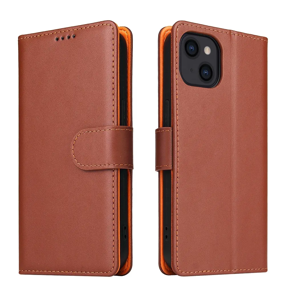 Magnetic Leather Wallet Phone Cases For Iphone 13 Pro iPhone Wallet PU leather Card Holder Phone For Iphone12