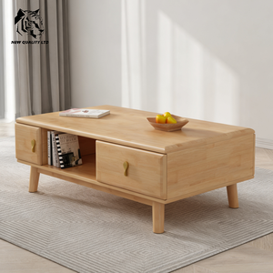 Mesa de centro de madera de diseño moderno para sala de estar, suministro de fábrica, la más barata, personalizable, gran stock, envío inmediato. - Product Image 1