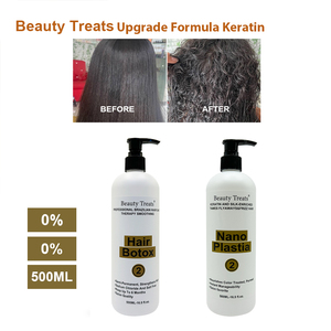 Kit de Cuidado Capilar de Queratina Hidrolizada Sin Formaldehído Personalizable, Glicerina Marroquí Orgánica, Aceite de Argán, Aceite de Coco, Libre de Crueldad - Product Image 2