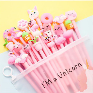 Bolígrafo de Gel coreano de 0,5mm, suministros escolares, fabricante de cartón, pluma Kawaii - Product Image 2
