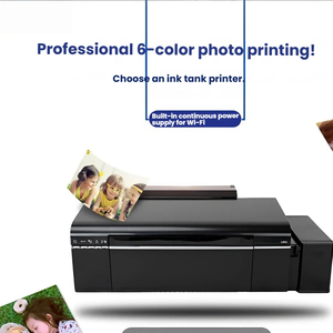 <span class=keywords><strong>Imprimante</strong></span> à réservoir d'encre <span class=keywords><strong>photo</strong></span> 6 couleurs A4 sans fil WiFi Epson EcoTank L805, 90 % neuve, idéale pour la maison, le bureau et la conception graphique - Product Image 4