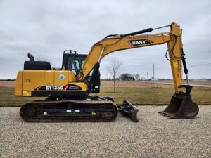 Alta calidad para Sany SY135C Excavadora usada Durable Maquinaria de construcción de segunda mano Venta China Motor de motor de núcleo de bajo precio - Product Image 2