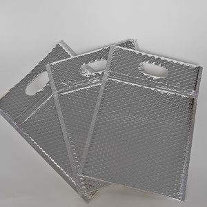 Enveloppe à bulles en aluminium en stock, fabricant de sacs à bulles laser argentés en gros - Product Image 6