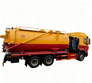 Camion d'aspiration des eaux usées Euro 3, 18 000 litres, 18 tonnes, 6x4 - Assemblage rapide pour chantiers temporaires - Product Image 3