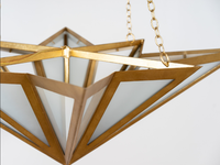 Lámparas de techo de cobre personalizadas Yihao, pasillo nórdico, Isla de cocina, luces colgantes, candelabro de dormitorio, iluminaciones decorativas para interiores