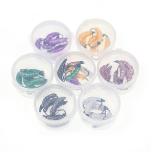 Crevettes d'eau douce, mouches, insectes, vers, nymphes avec hameçon barbelé, leurres de pêche à la mouche pour truites et truites grises - Product Image 6