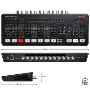 Blackmagic Design ATEM SDI Pro ISO Live Production Switcher แผงควบคุมกล้องหลายตัว อุปกรณ์สตรีมมิ่งระดับมืออาชีพ - Product Image 3