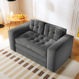 कस्टम कम्प्रेप्रेस्ड सोफे ग्रे कंप्रेस्ड 3 सीटर कॉर्डरॉय कपड़े सोफे सस्ते 3 सीटर रहने वाले कमरे कॉर्डरॉय फ्लोर फ्यून - Product Image 3