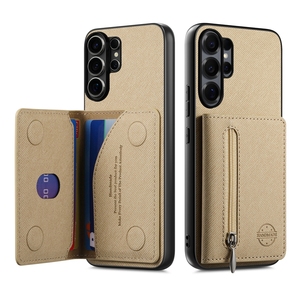 Funda Magnética para Teléfono con Ranuras para Tarjetas de Crédito, Estilo Jeans, para Galaxy S25FE/S26 Ultra/A37/A57, para <span class=keywords><strong>Samsung</strong></span> A56/S24FE, Funda Tipo Cartera con Cierre - Product Image 3