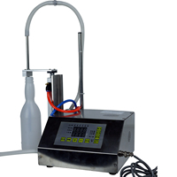 Machine de remplissage semi-automatique à 1 tête avec pédale et buse élévatrice pour eau, lait, jus de soja, engrais chimiques