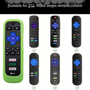Wholesale Luminous Flexible Silicone Case for TV Remote Control Dust Covers Anti-slip Protective <b>Holder</b> Dust-proof Storage Food - Product Image 2