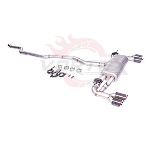 Échappement Valvetronic en acier inoxydable Vortex pour BMW F22 218i 220i 2014-2024, embouts en carbone Catback - Product Image 4