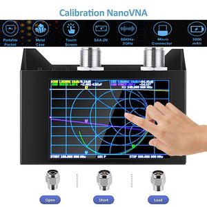 NanoVNA SAA-2N VNA 안테나 분석기 메탈 케이스 4 인치 디스플레이 50KHz -<span class=keywords><strong>3GHz</strong></span> 벡터 네트워크 분석기, HF VHF UHF 나노 VNA - Product Image 3