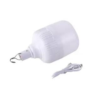 Lanterne Portable LED SMD avec panneau solaire, 3 Modes d'éclairage, lampe suspendue, chargeur DC, batterie, éclairage d'urgence