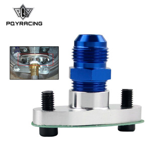 อะแดปเตอร์หน้าแปลนท่อส่งน้ำมันเทอร์โบชาร์จเจอร์ Poyracing ขนาด 1/2 NPT สำหรับ T3 T4 T04 GT40 GT55 ใช้ได้กับรุ่นทั่วไป - Product Image 1