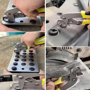 <span class=keywords><strong>Pince</strong></span> à clipser pour voiture Outil de retrait de panneau de voiture avec outils de <span class=keywords><strong>rivet</strong></span> de fixation en caoutchouc, kit de réparation automobile professionnel pour le retrait des écrous en plastique - Product Image 4