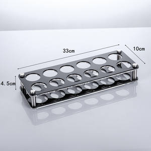 كؤوس شوت زجاجية سعة 1 أونصة للحفلات بالجملة مع صينية تقديم وحامل من الأكريليك - Product Image 5