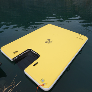 Không trượt lưới bơi Dock nổi đảo, tùy chỉnh thiết kế nước nổi Inflatable Dock nền tảng - Product Image 1