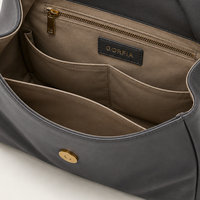 Sac à main femme tendance 2026 avec poignée en métal, sac fourre-tout en cuir végétalien, sac à bandoulière carré, élégant, vente en gros, usine OEM