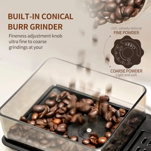 Cafetera <span class=keywords><strong>Espresso</strong></span> Automática con Wifi, de Granos a Taza, para Cappuccino, para el Hogar - Product Image 6