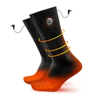 Unisex Thermal Self Heating Socks, Rechargeable Battery