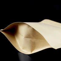 Sacs en papier écologiques de haute qualité avec fenêtre sachets biodégradables transparents