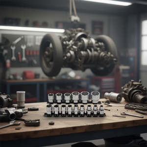 ชุดบล็อกถอดประกอบ 1/2 นิ้ว 15 ชิ้น ชุดประแจบล็อกเหล็กโครเมี่ยมวานาเดียม สำหรับซ่อมแซมยานยนต์และงานเครื่องกล - Product Image 3