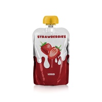 Forme personnalisée de 10ml 15ml 20ml Pochette à bec verseur pour boisson en gel énergie liquide Emballage par sac en plastique