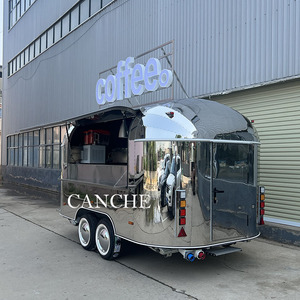 Remolque de Comida Multifuncional de Acero Inoxidable con Instalaciones Completas, Restaurante Móvil, Carrito de Comida, Puesto de Venta de Aperitivos - Product Image 2