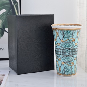 Hot Sale Western Ceramic Flower Bottle Porcelain <b>Vase</b> With Gift Box - Product Image 1