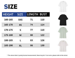 เสื้อยืดโอเวอร์ไซส์เรียบๆ สกรีนโลโก้แบบนูน ผ้าฝ้าย 100% เสื้อยืดเนื้อหนา คุณภาพสูง ขายส่งจำนวนมาก เสื้อยืดลำลองผู้ชาย - Product Image 3