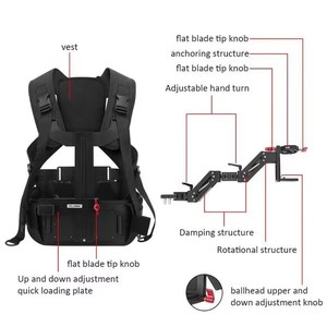 B300ビデオカメラジンバルギアサポートベスト春腕スタビライザーZhiyun/DJI/MOZA SLRスタビライザー - Product Image 3
