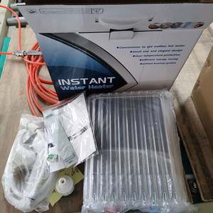 Mini réservoir de chauffe-eau instantané 25-55 degrés réglage électrique Anlabeier LED contrôle tactile intelligent WiFi activé plastique ménage - Product Image 4