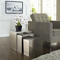 Hoher kosten günstiger Couch tisch Wohnzimmer Moderner Metall Edelstahl Luxus