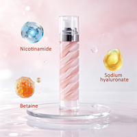 Base de maquillage organique minérale imperméable à l'eau, éclaircissante et blanchissante, correcteur SPF, taille d'échantillon, fond de teint liquide pour peau foncée