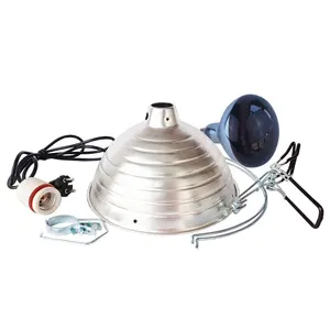 Poultry farm heating lamp 100w 150w 175w 250w 275w Infrared light Brooder heat lamp with clamp