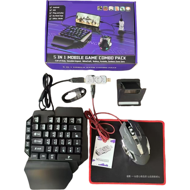 Gamwing M9 Wireless Joystick Controller Adapter with Private Mold for Call of Duty for Etc for Android & IOS