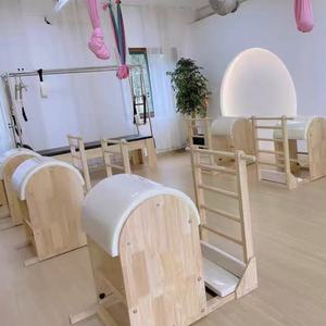 Escalera de Pilates de Madera de Roble, Ajustable, para Yoga, Estiramiento, Ejercicios, Gimnasio, Fisicoculturismo, Venta Directa de Fábrica - Product Image 6