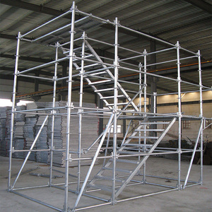 <span class=keywords><strong>Plataforma</strong></span> de Andamios de Anillo de Alta Resistencia Q355 con Tubo Principal Z275 Galvanizado por Inmersión en Caliente para Construcción - Product Image 2