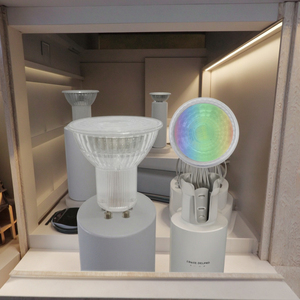 Thông minh RGB LED ánh sáng tại chỗ bóng đèn 3W 5W Khung đèn nhà ở mô-đun <span class=keywords><strong>Dimmable</strong></span> GU10 ổ cắm cho kho điều khiển từ xa LED Spotlight - Product Image 3
